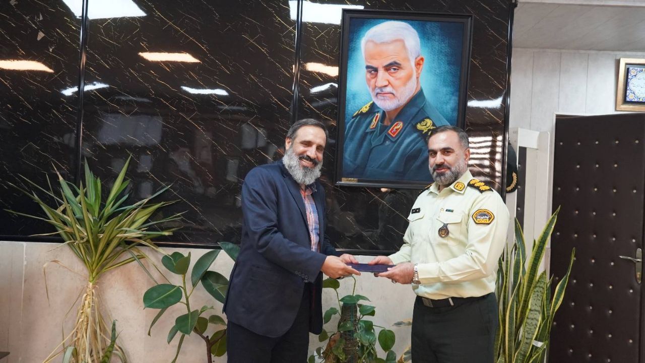 تجلیل از سبز قامتان البرزی در هفته نیروی انتظمی