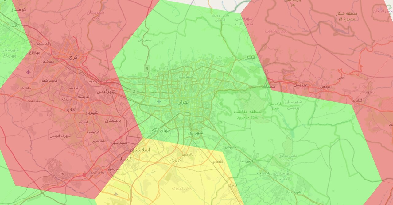 اختلال شدید GPS در اطراف تهران
