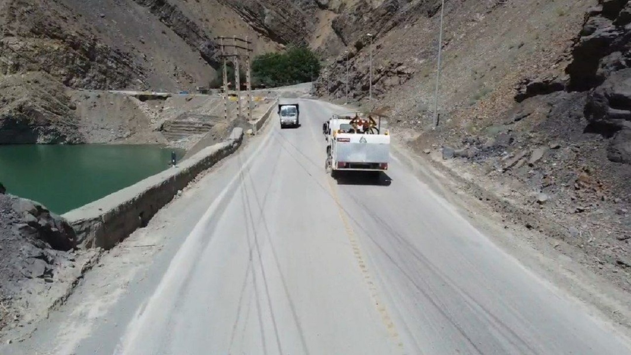 آغاز عملیات بهسازی محور کرج کندوان