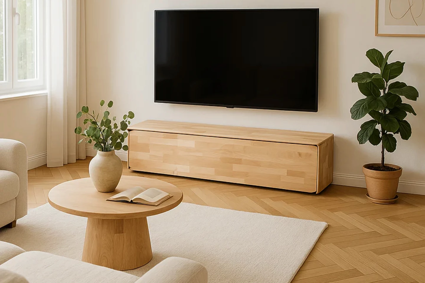 تخت‌خوابی که میز تلویزیون می‌شود!