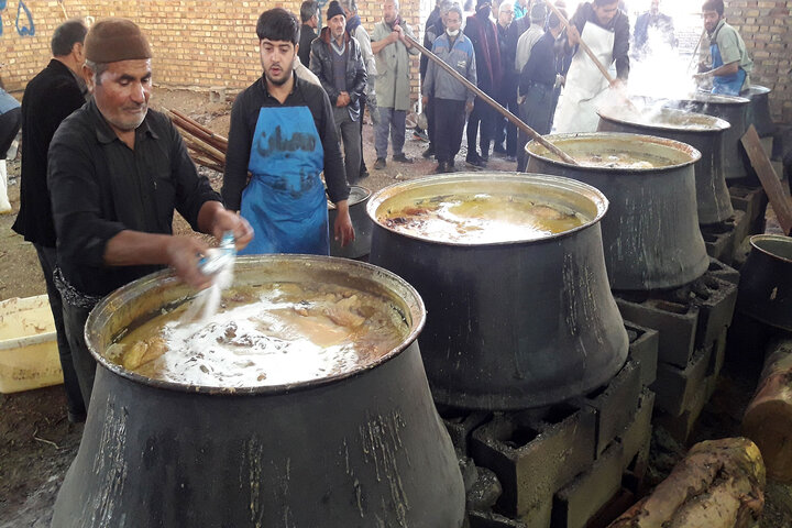 نخل، علم و سنگ؛ رموز پر شور عزاداری در خراسان‌شمالی