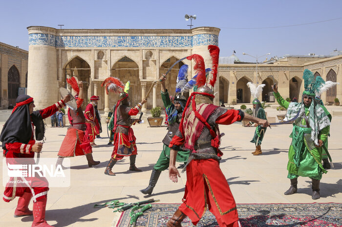 نخل، علم و سنگ؛ رموز پر شور عزاداری در خراسان‌شمالی