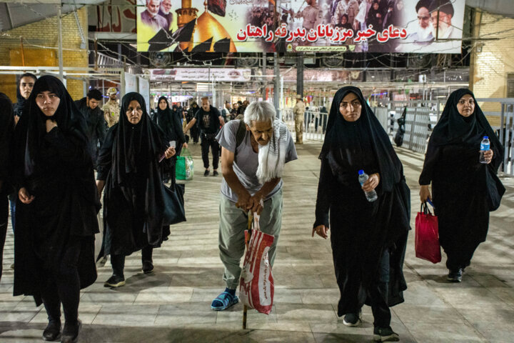 تسهیل تردد زائران در روزهای تاسوعا و عاشورا؛ مرز مهران در آماده‌باش کامل