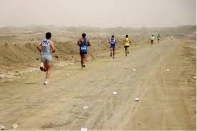 برگزاری مسابقات دو صحرا نوردی در دهگلان