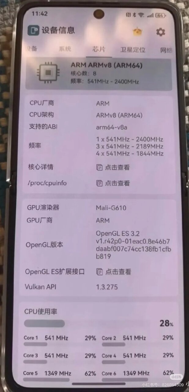 مشخصات فنی تراشهی گوشی هواوی نوا فلیپ اس