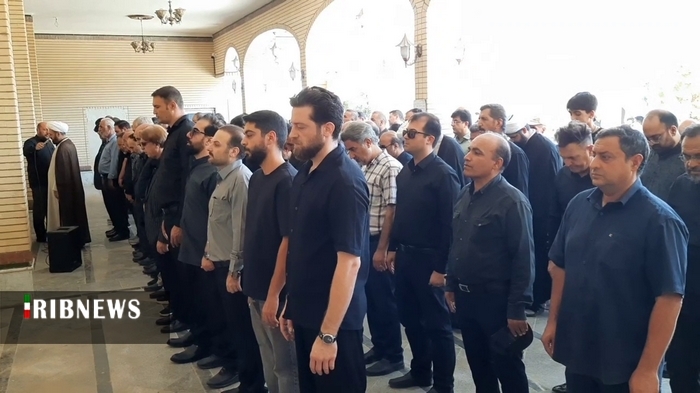 تشییع مادر شهید در قم