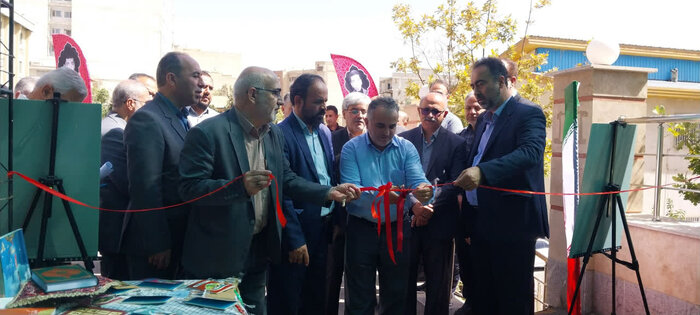 برپایی نمایشگاه "مقاومت" در آموزش و پرورش البرز