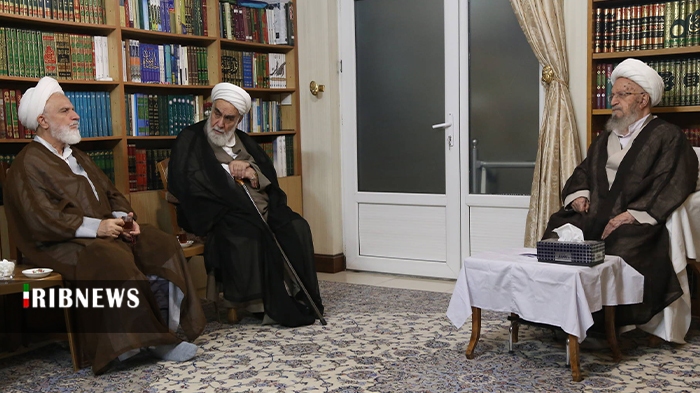 دیدار رئیس دفتر رهبر معظم انقلاب اسلامی با مراجع تقلید