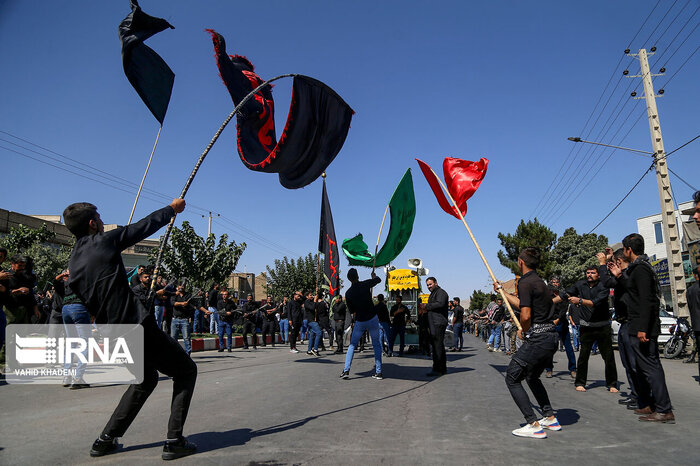 خراسان‌شمالی زیر بیرق کربلا؛ زنجیر، نذر، ناله در ماتم نینوا